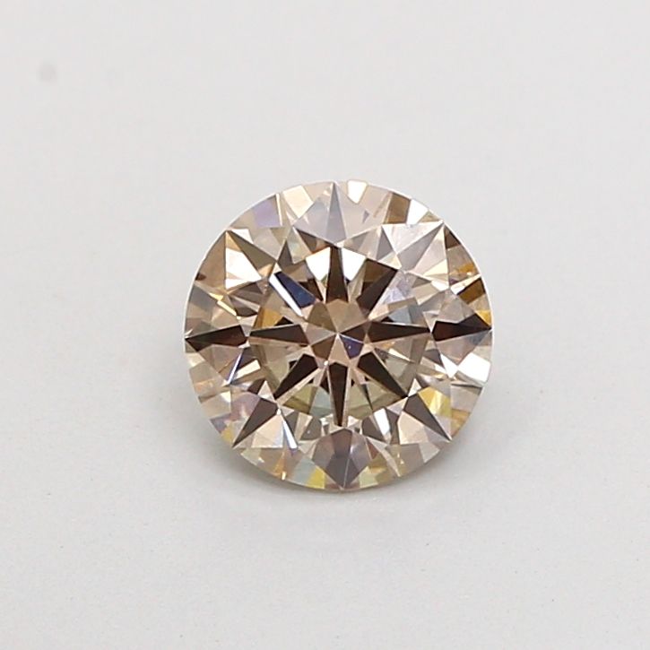 Round Fancy Light Brown Lab-grown Diamond 1.07ct VS2 loose diamond