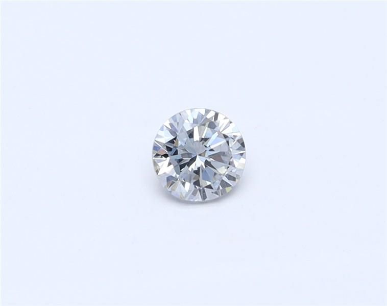 Round Faint Gray Natural Diamond 0.15ct VS2 loose diamond