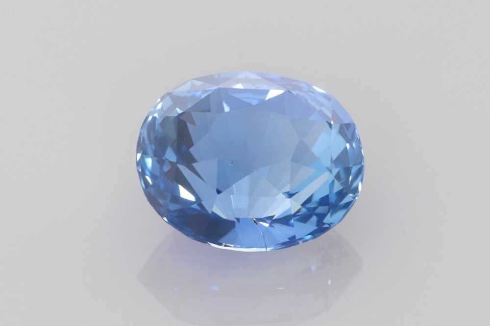 Oval Blue Sapphire 2.17ct loose gemstone