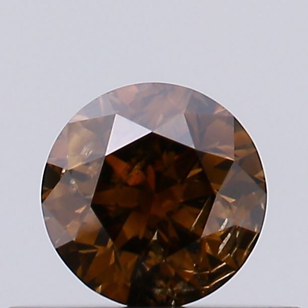 Round Fancy Brown Natural Diamond 0.28ct I1 loose diamond