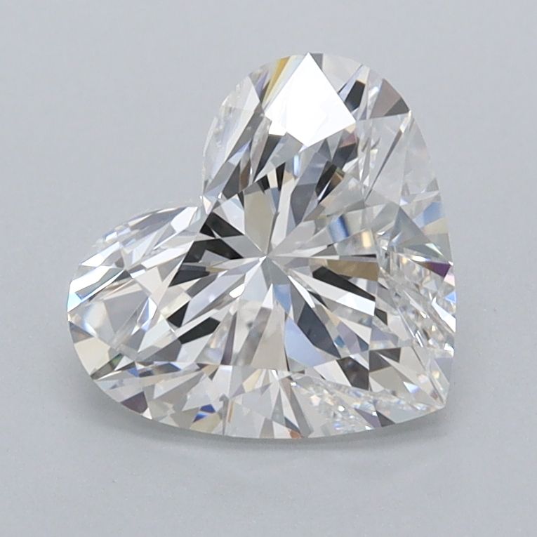 Heart Lab-Grown Diamond 1.47ct D VVS1