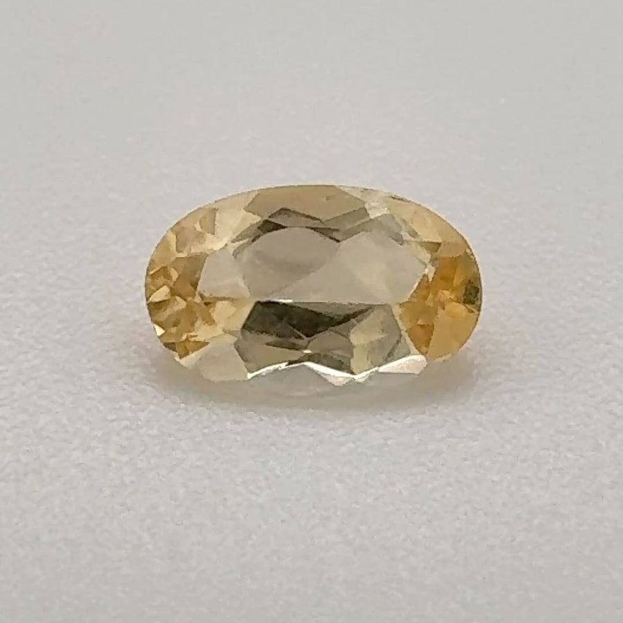Oval Yellow Topaz 0.45ct loose gemstone