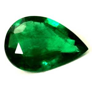 Pear Green Emerald 1.9ct loose gemstone