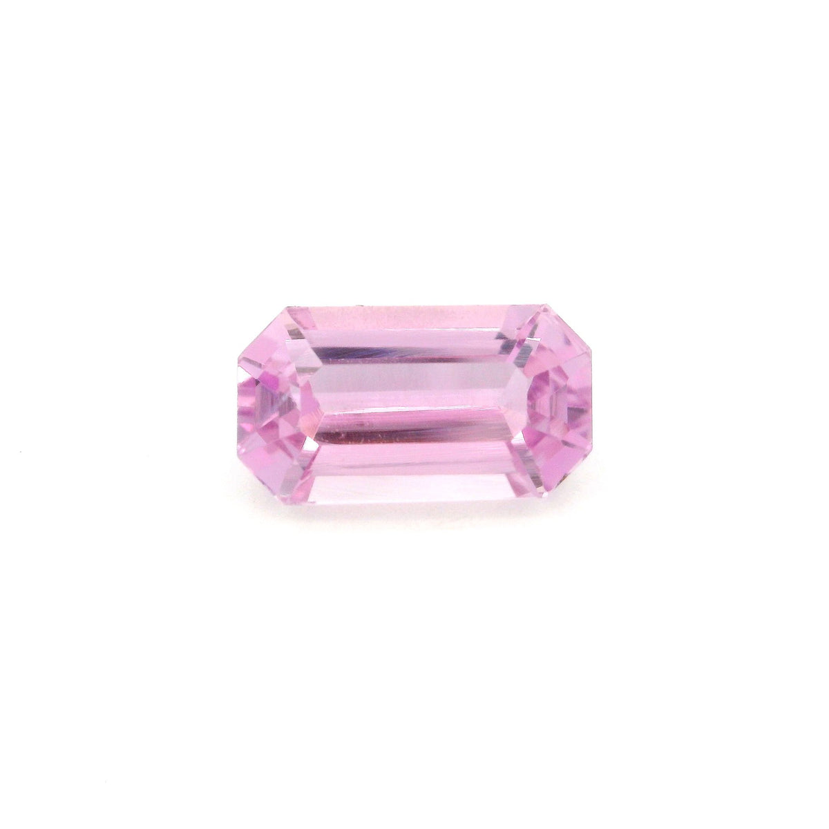 Octagonal Pink Kunzite 6.32ct loose gemstone