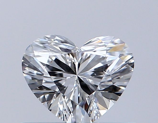 Heart Natural Diamond 0.50ct F VS2