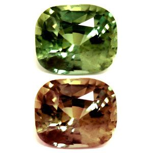Cushion Green Alexandrite 0.77ct loose gemstone