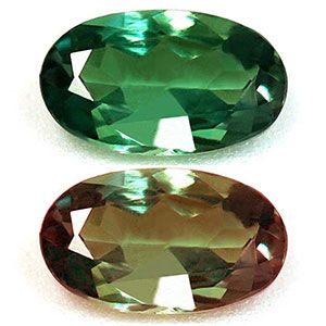 Oval Green Alexandrite 0.29ct loose gemstone