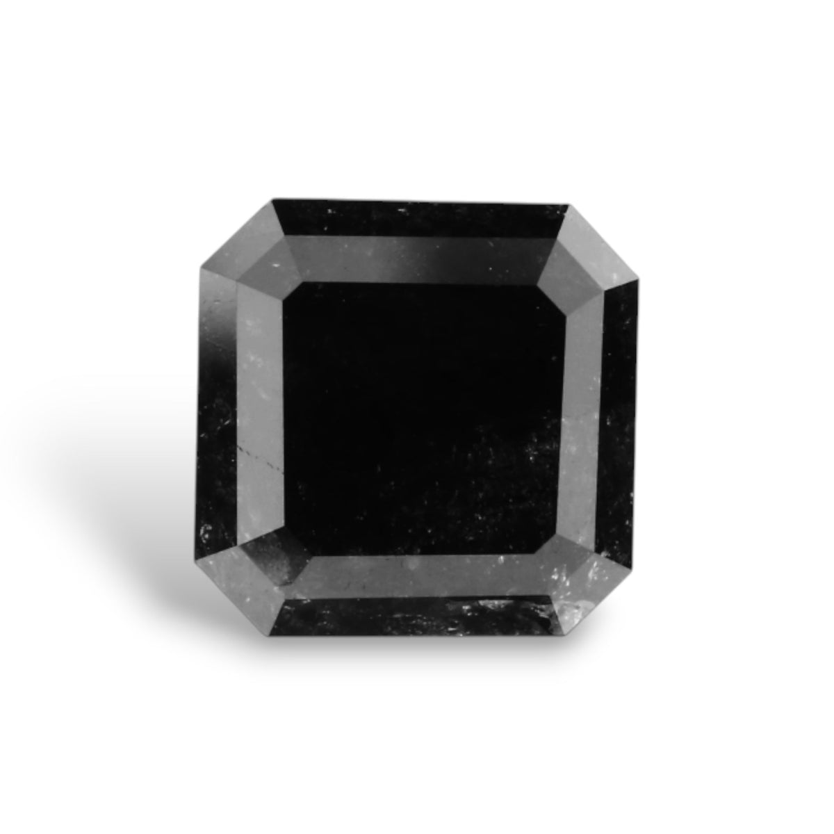 Square Emerald Fancy Black Natural Diamond 2.63ct VVS2 loose diamond