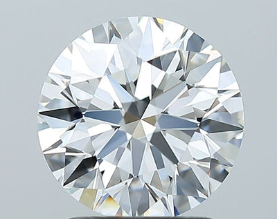 Round Natural Diamond 1.90ct E VVS2