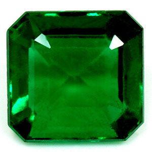 Emerald Green Emerald 0.96ct loose gemstone