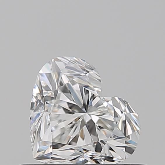 Heart Natural Diamond 0.53ct F VVS1