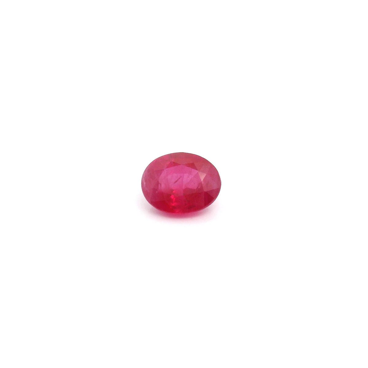 Oval Red Ruby 0.59ct loose gemstone