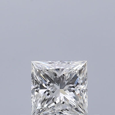 Princess Natural Diamond 0.34ct F IF