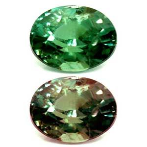 Oval Green Alexandrite 0.49ct loose gemstone