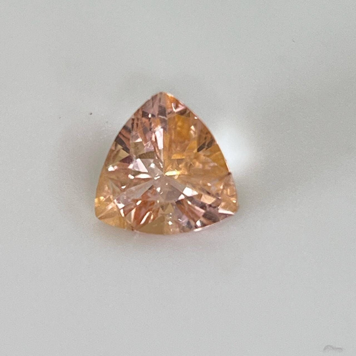 Trilliant Pink Tourmaline 0.5ct loose gemstone