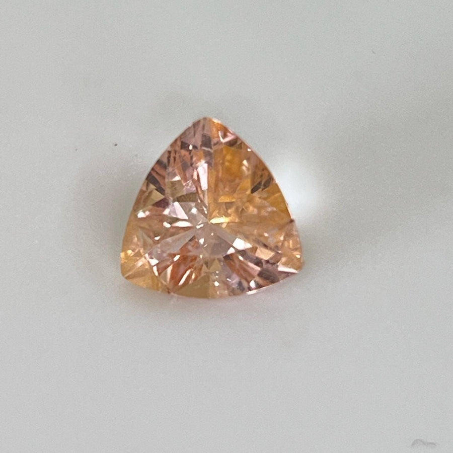 Trilliant Pink Tourmaline 0.5ct loose gemstone