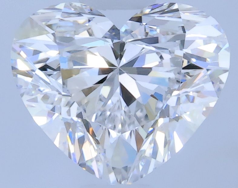 Heart Natural Diamond 0.72ct D VVS2