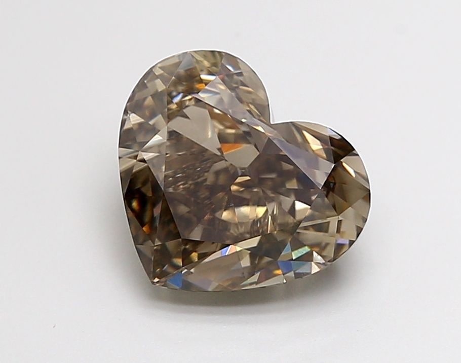 Heart Fancy Vivid Black Lab-grown Diamond 3.35ct VS1 loose diamond