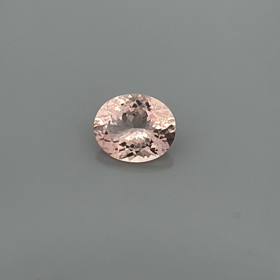 Oval Pink Morganite 5.18ct loose gemstone