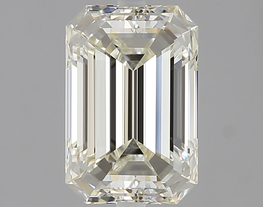 Emerald Natural Diamond 2.01ct J IF