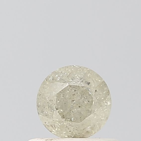 Round Salt And Pepper Natural Diamond 0.38ct VVS2 loose diamond