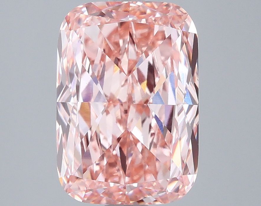 Cushion Fancy Intense Pink Lab-grown Diamond 3.01ct VVS2 loose diamond