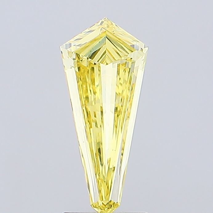 Trilliant Fancy Intense Yellow Lab-grown Diamond 1.32ct VS1 loose diamond