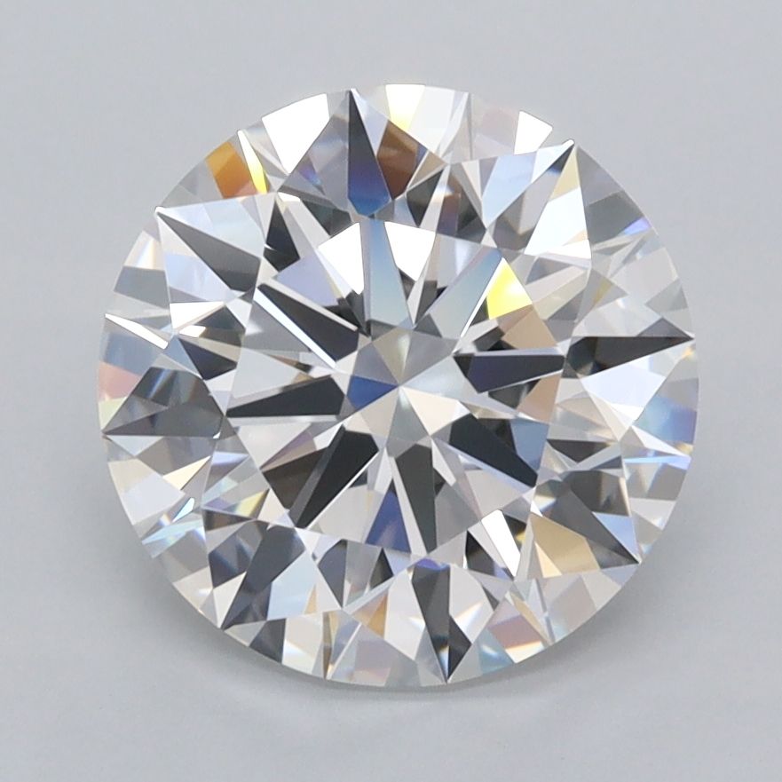 Round Lab-Grown Diamond 2.72ct D FL