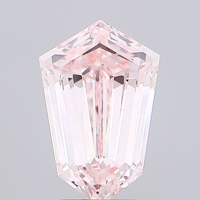 Shield Fancy Intense Pink Lab-grown Diamond 3.08ct VS1 loose diamond