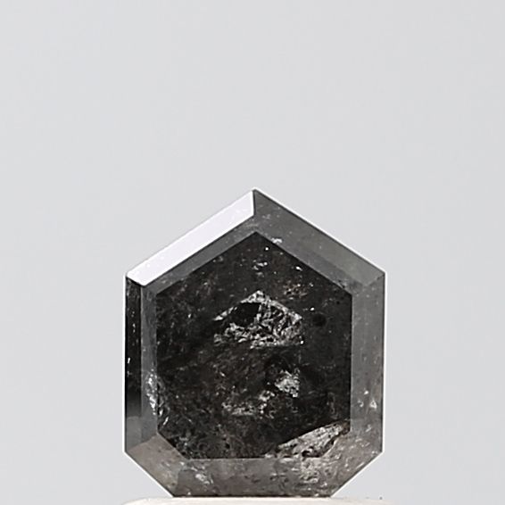 Bullet Salt And Pepper Natural Diamond 0.87ct VVS2 loose diamond