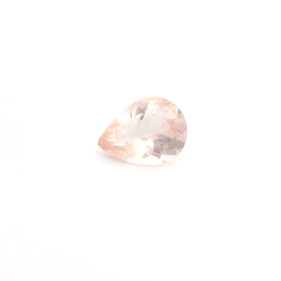 Pear Pink Morganite 0.82ct loose gemstone