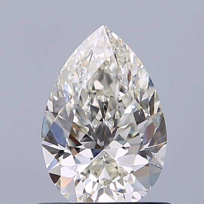 Pear Natural Diamond 0.71ct H VS1