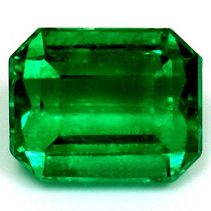Emerald Green Emerald 0.82ct loose gemstone