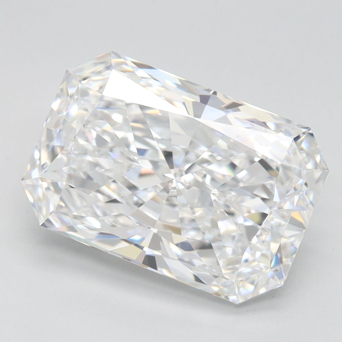 Radiant Lab-Grown Diamond 3.31ct D IF