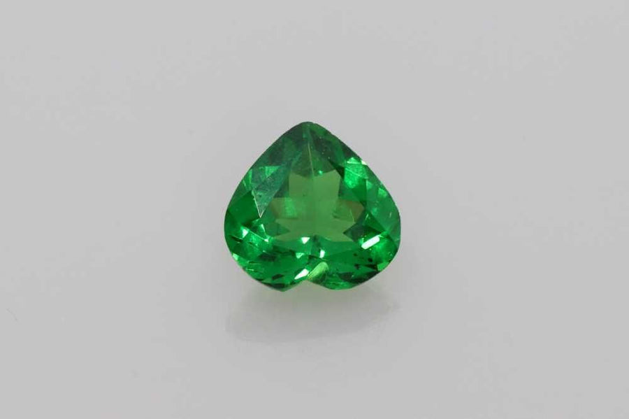 Heart Green Garnet 0.77ct loose gemstone