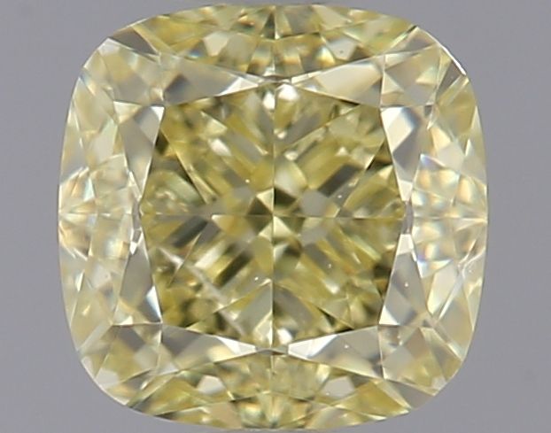 Cushion Faint Yellow Natural Diamond 0.5ct SI1 loose diamond