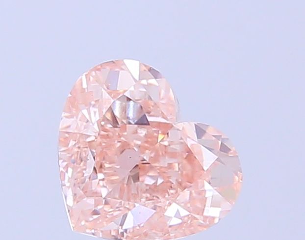 Heart Fancy Pinkish Brown Lab-grown Diamond 1.48ct VS2 loose diamond