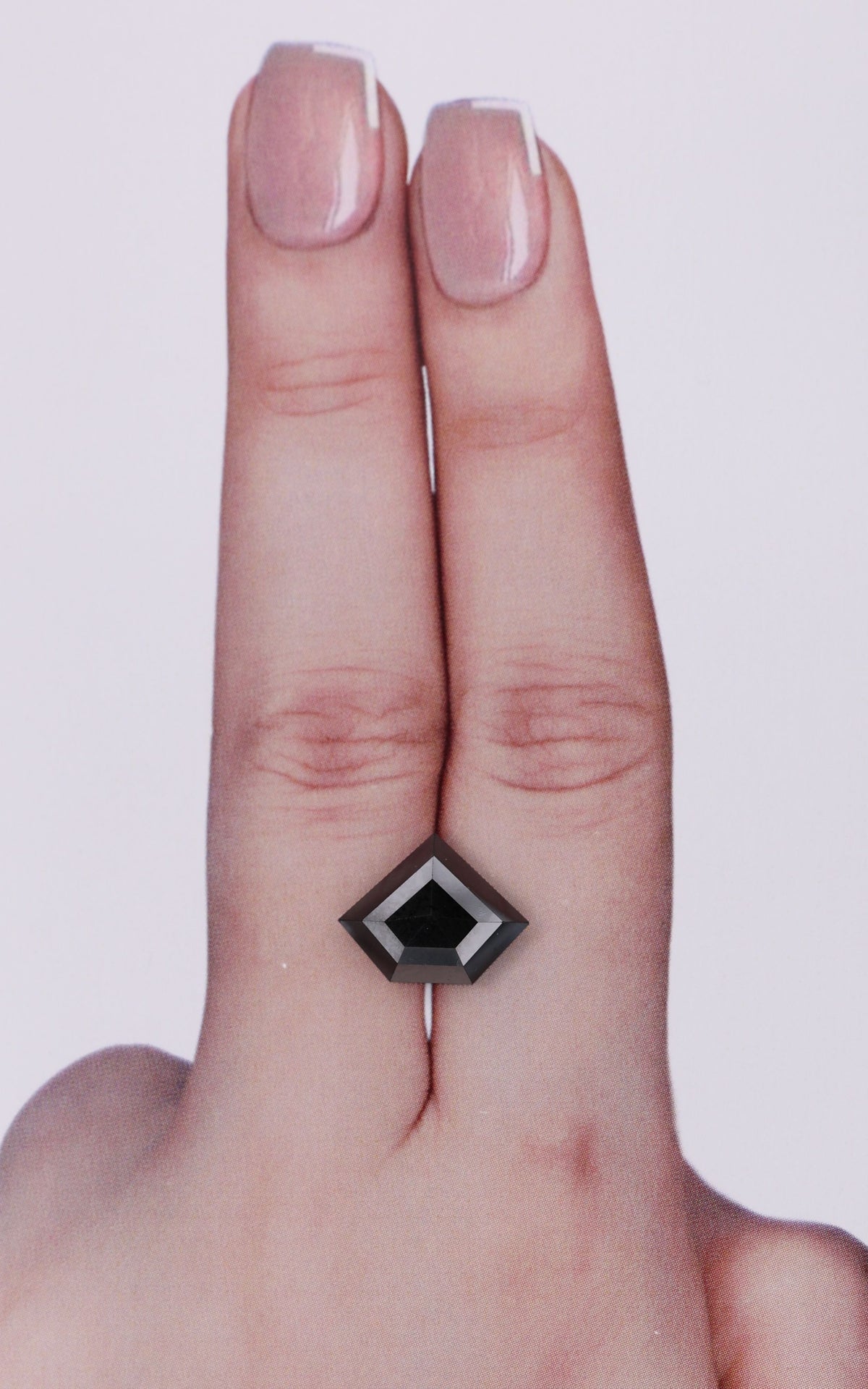 Shield Black Natural Diamond 3.99ct loose diamond
