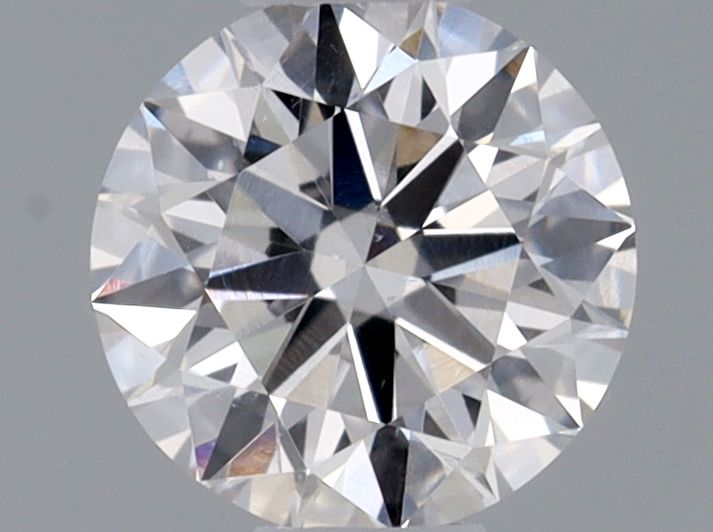 Round Faint Pinkish Blue Natural Diamond 0.3ct VS2 loose diamond