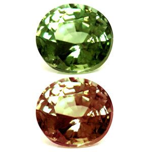 Oval Green Alexandrite 0.64ct loose gemstone