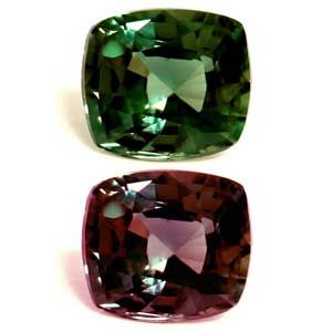 Cushion Green Alexandrite 0.37ct loose gemstone