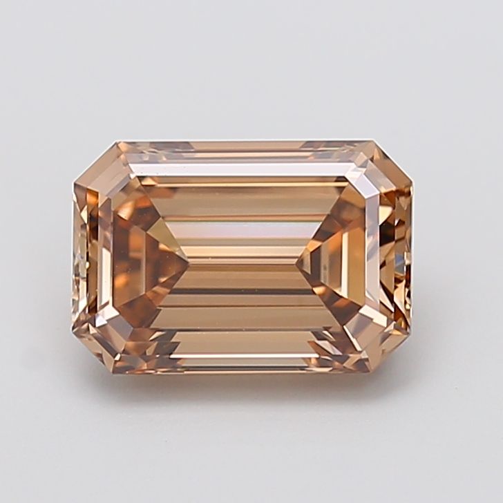 Emerald Fancy Brown Lab-grown Diamond 3.07ct VVS2 loose diamond