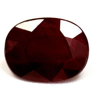 Oval Red Ruby 5.01ct loose gemstone