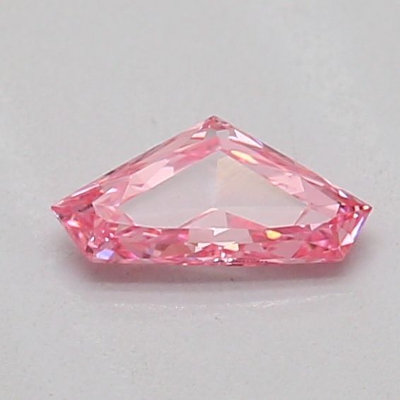 Pentagonal Fancy Intense Pink Lab-grown Diamond 0.18ct VS2 loose diamond