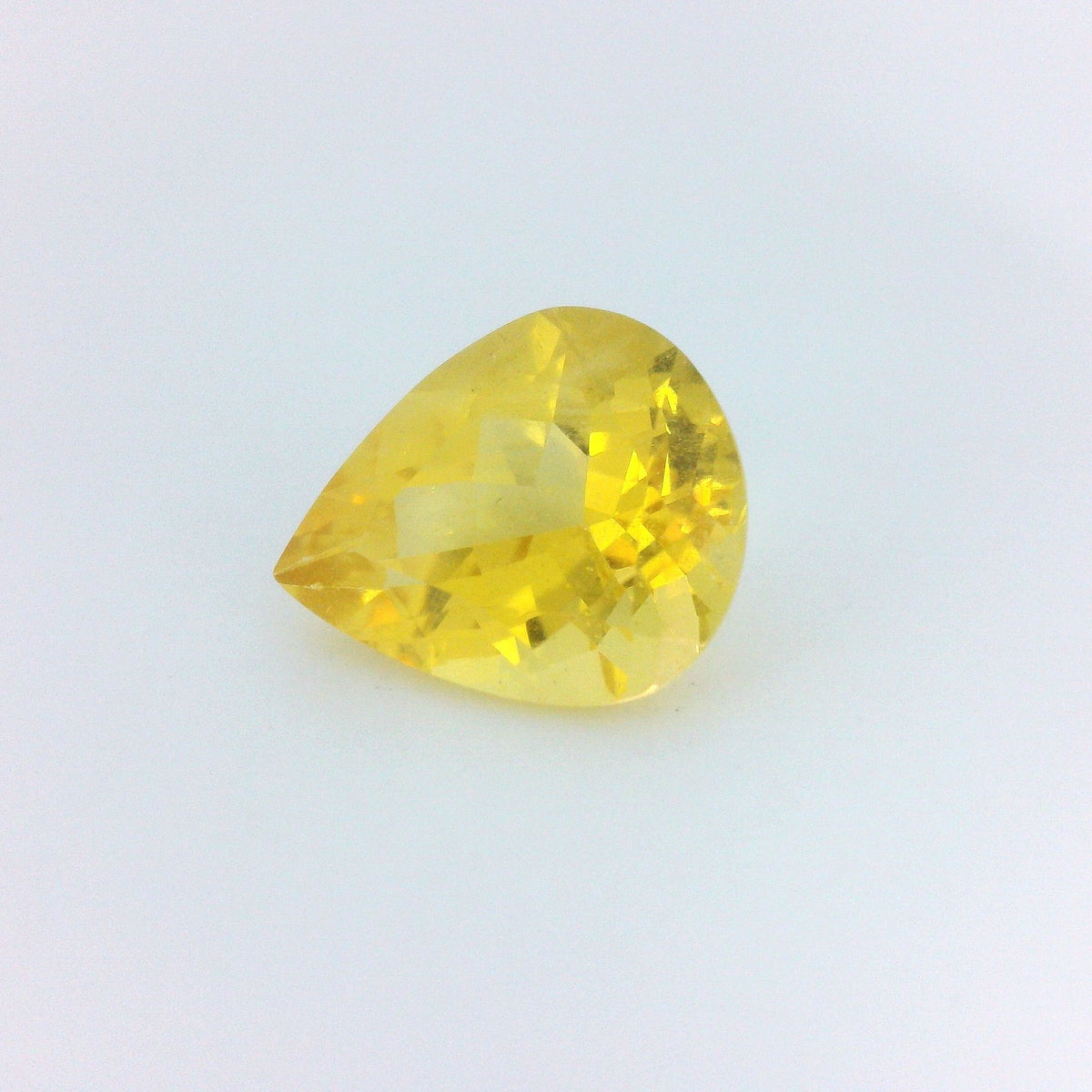 Pear Yellow Heliodor 2.81ct loose gemstone
