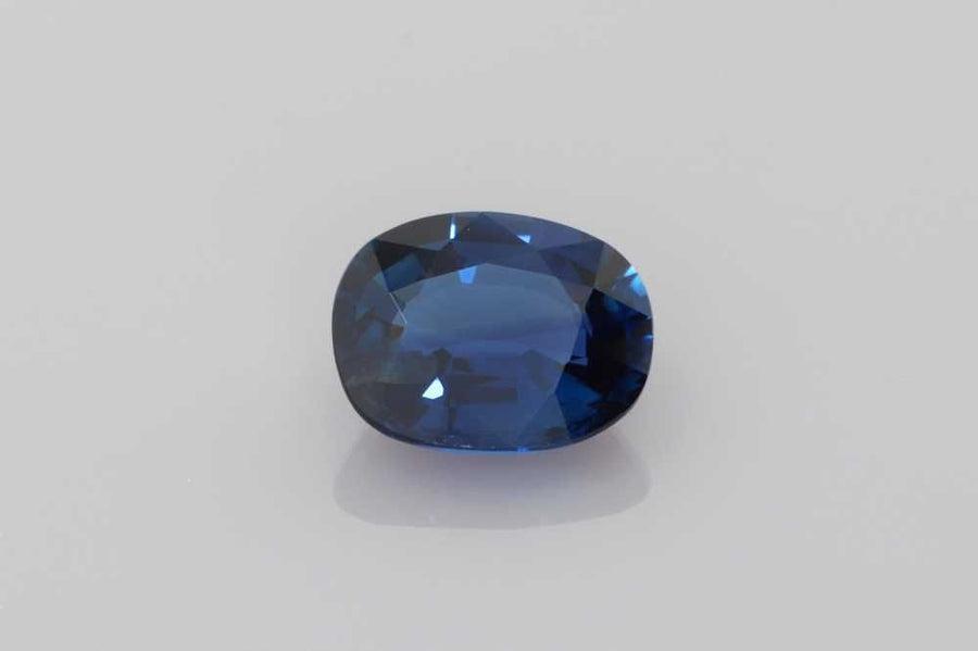 Cushion Blue Sapphire 3.14ct loose gemstone