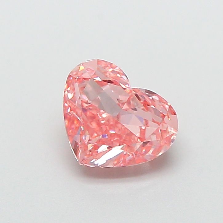 Heart Fancy Vivid Pink Lab-grown Diamond 1.06ct VS1 loose diamond
