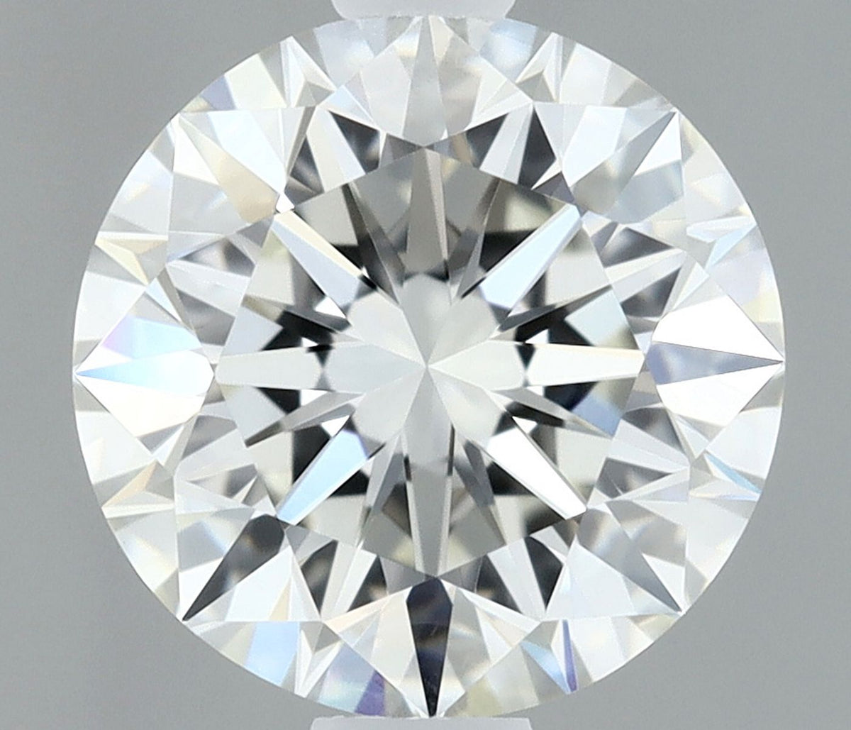 Round Natural Diamond 1.08ct G IF
