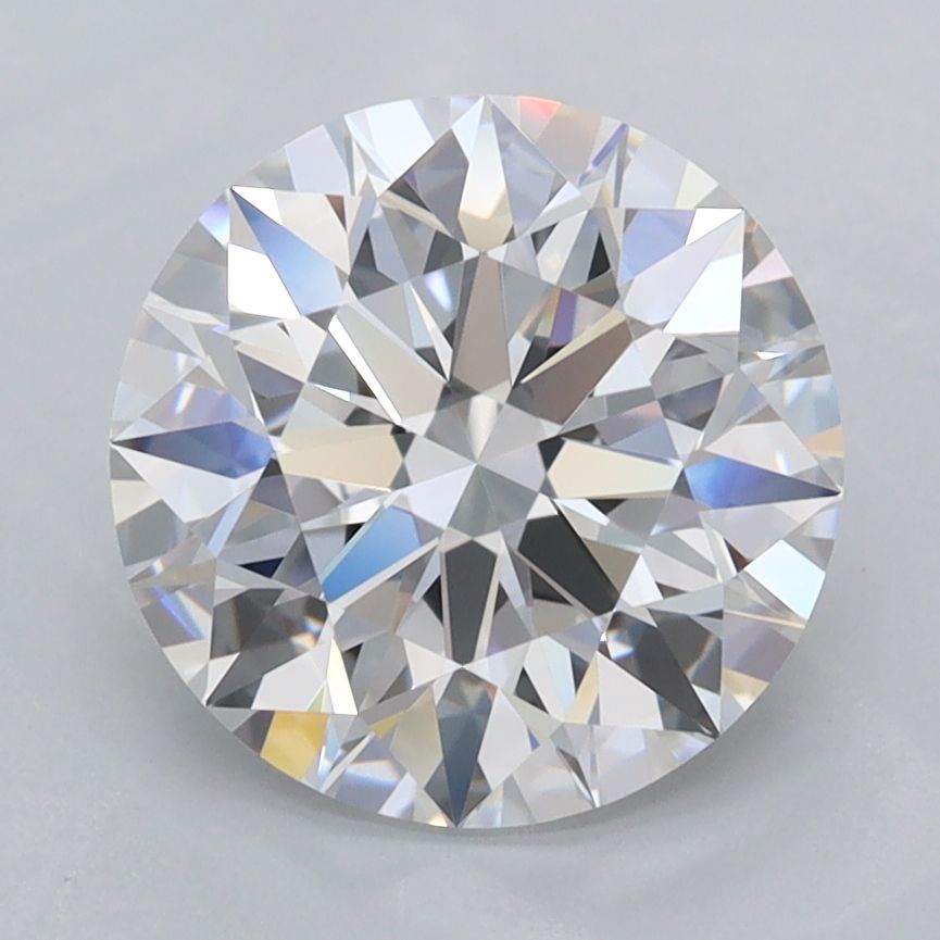 Round Lab-Grown Diamond 2.87ct D FL