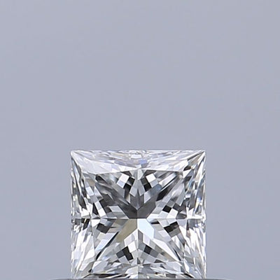 Princess Natural Diamond 0.32ct D VVS2